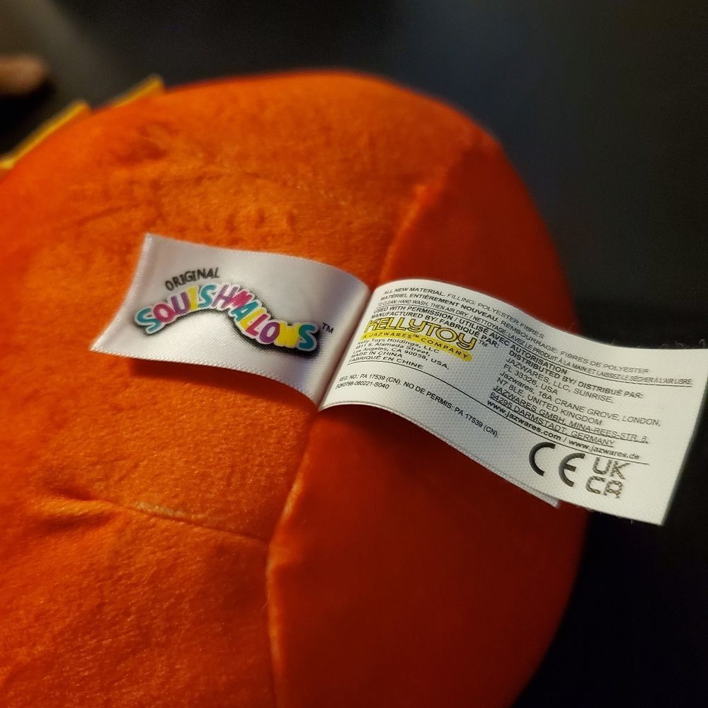 Squishmallows, Reese's Paige the pumpkin, 8" - Picture 5 of 9